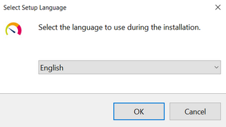 Setup Language Selection Setup Language Selection
