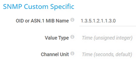 SNMP Custom Specific SNMP Custom Specific